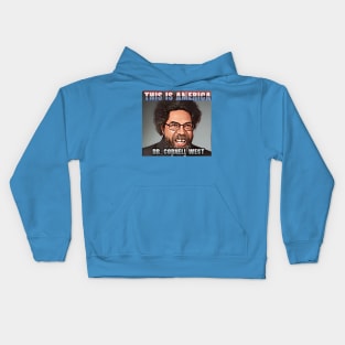 This Is America - Dr. Cornell West Kids Hoodie